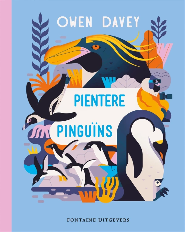 Pientere pinguïns – Owen Davey – boek cover
