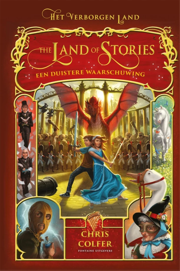 Een duistere waarschuwing – Chris Colfer – boek cover