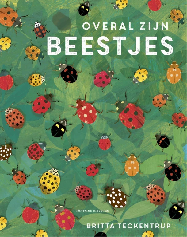 Overal zijn beestjes – Britta Teckentrup – boek cover