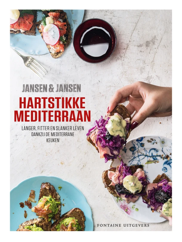 Hartstikke mediterraan – Annemieke Jansen – boek cover