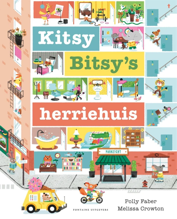 Kitsy Bitsy's herriehuis – Mariëlle Steinpatz – boek cover