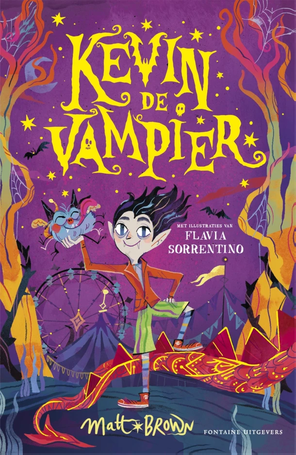 Kevin de Vampier – Matt Brown – boek cover
