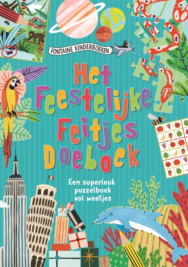 Het feestelijke feitjes doeboek – Amber Davenport – boek cover