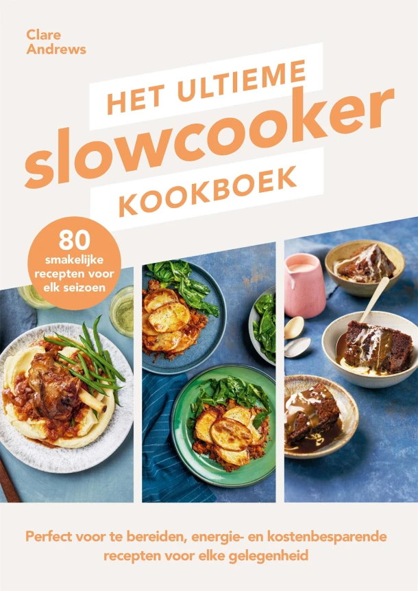 Het ultieme slowcooker kookboek – Clare Andrews – boek cover