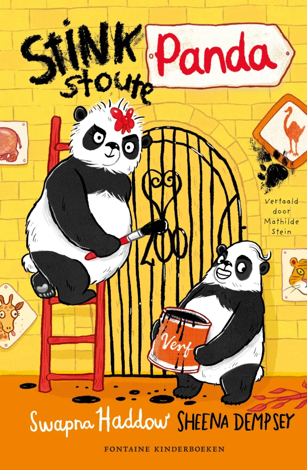 Stinkstoute panda – Swapna Haddow – boek cover