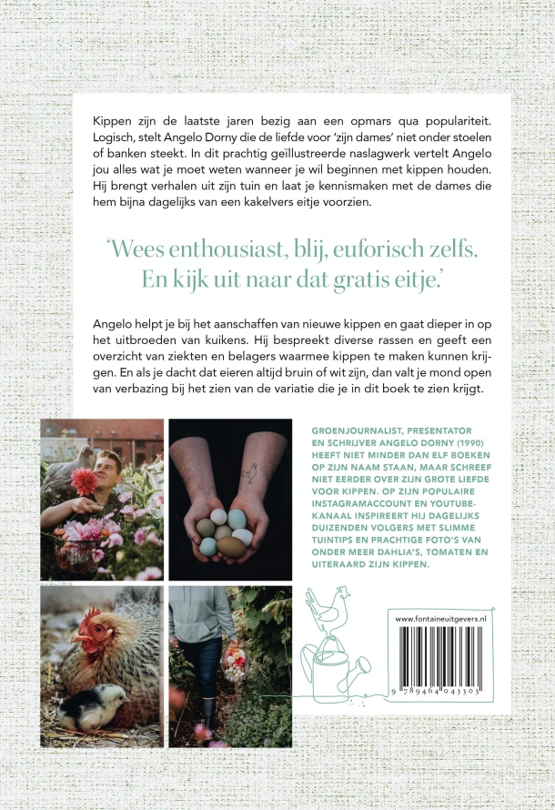 Liefde voor kippen – Angelo Dorny – boek cover