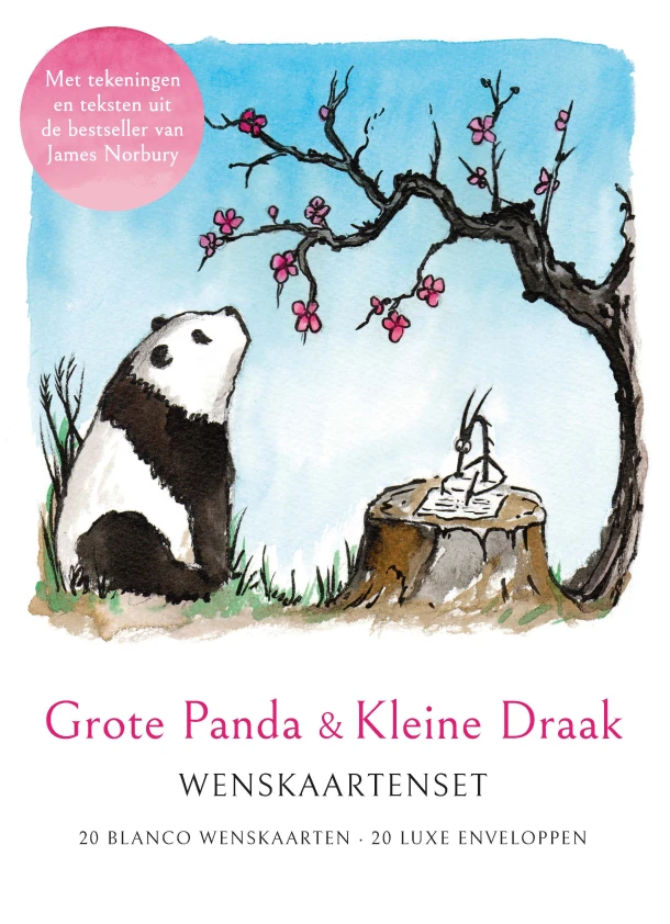 Grote Panda & Kleine Draak - Wenskaartenset – James Norbury – boek cover