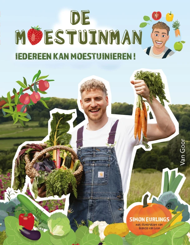 De Moestuinman – Simon Eurlings – boek cover