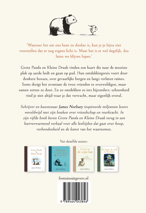Grote Panda & Kleine Draak - De mooiste plek op aarde – James Norbury – boek cover