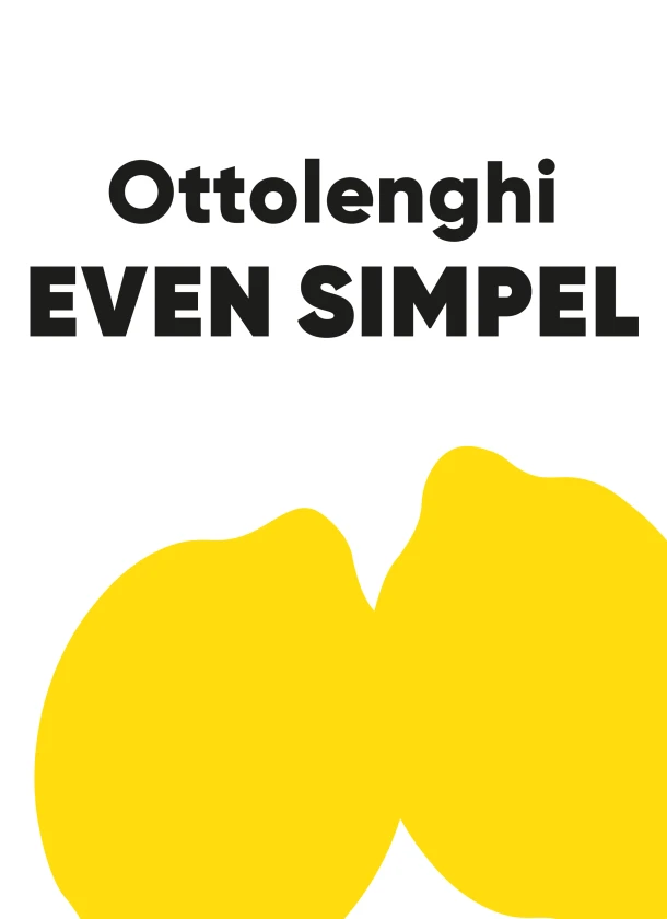 Even simpel – Yotam Ottolenghi – boek cover