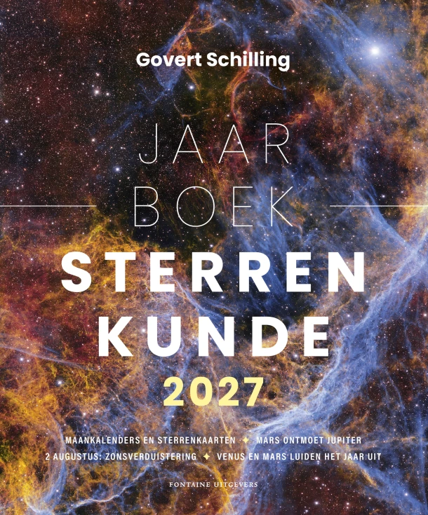 Jaarboek sterrenkunde 2027 – Govert Schilling – boek cover