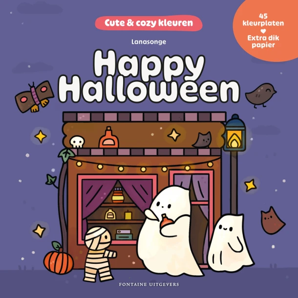 Happy Halloween – Lanasonge – boek cover