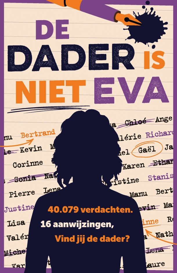 De dader is niet Eva – Côme Delaurean – boek cover