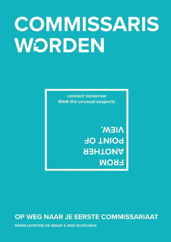 Commissaris worden – Marie-Leontine De Graaf – boek cover