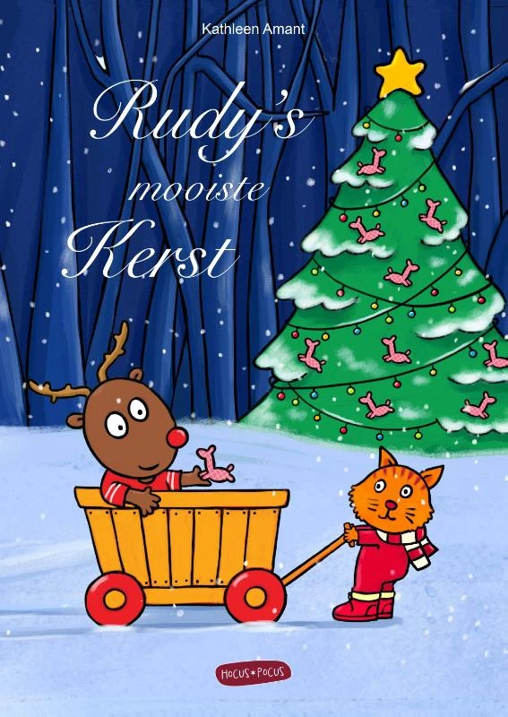 Rudy's mooiste kerst – Kathleen Amant – boek cover