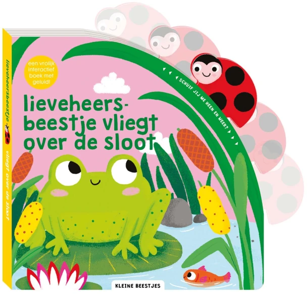 Lieveheersbeestje vliegt over de sloot – ImageBooks Factory – boek cover