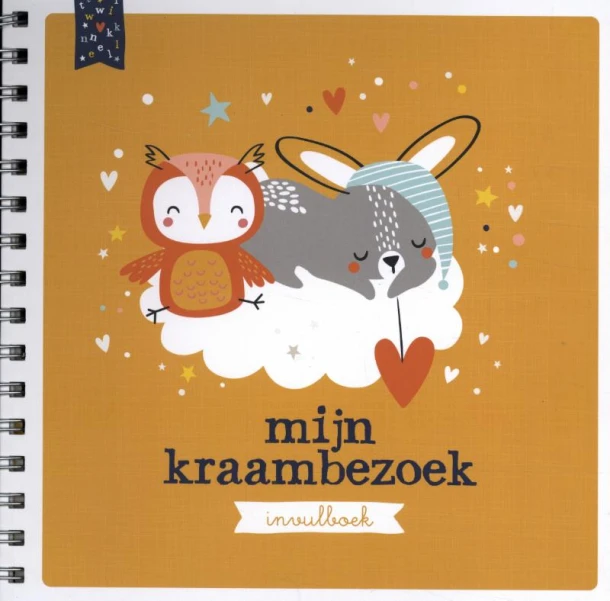 Twinkel Twinkel - Mijn kraambezoekboek – Tanja Tanja Louwers (Tanja met een Rietje) – boek cover