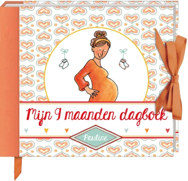 Mijn 9 maanden dagboek - Pauline Oud – Pauline Oud – boek cover