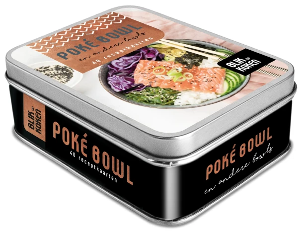 Poké bowl – ImageBooks Factory – boek cover