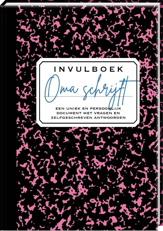 Oma schrijft – ImageBooks Factory – boek cover