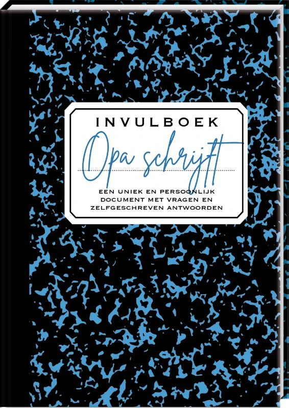 Opa schrijft – ImageBooks Factory – boek cover