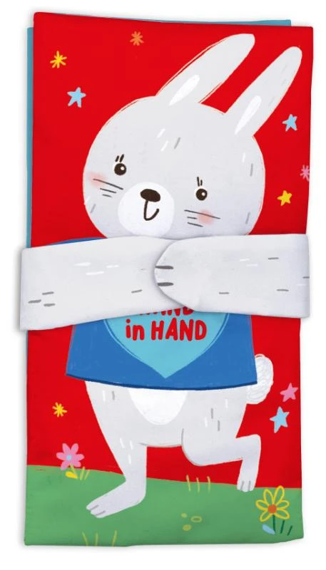 Hand in Hand Knisperboek - Konijn – ImageBooks Factory – boek cover