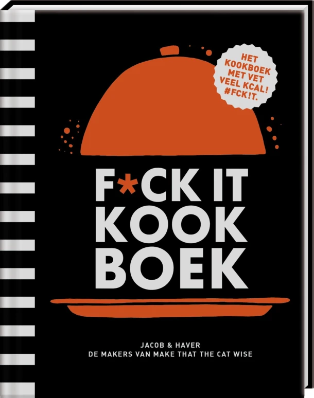 F*ck it kookboek – Jacob & Haver – boek cover