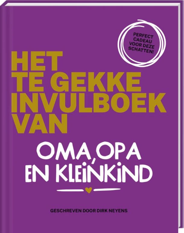 Het te gekke invulboek van oma, opa en kleinkind – ImageBooks Factory – boek cover