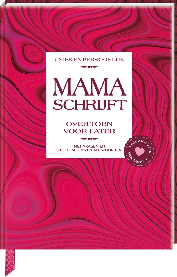 Mama schrijft – ImageBooks Factory – boek cover