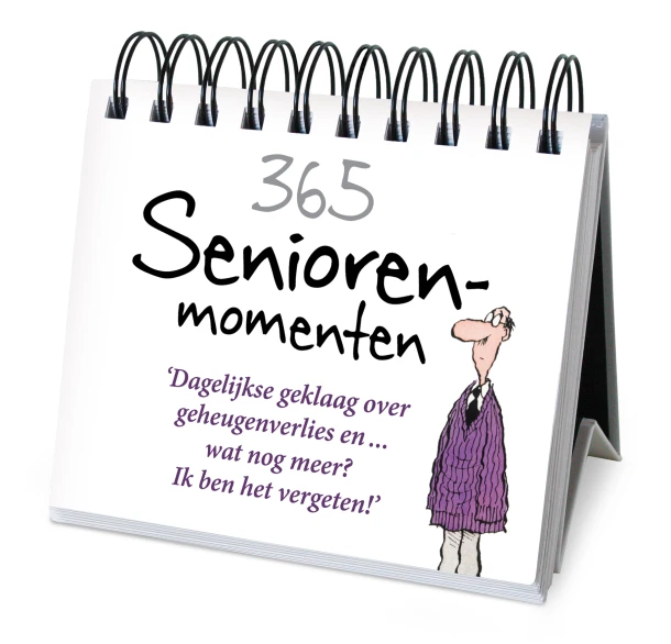 365-dagen cadeauboek - Seniorenmomenten – ImageBooks Factory – boek cover