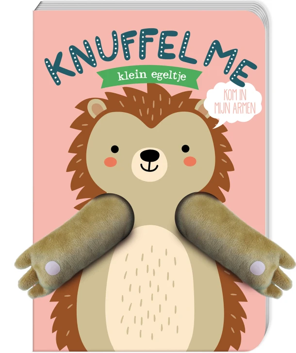 Knuffel me - Klein egeltje – ImageBooks Factory – boek cover