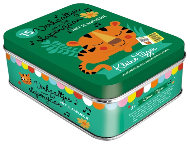 Twinkel Twinkel Muziekblikje 15 verhaaltjes voor het slapengaan - Kleine tijger – ImageBooks Factory – boek cover