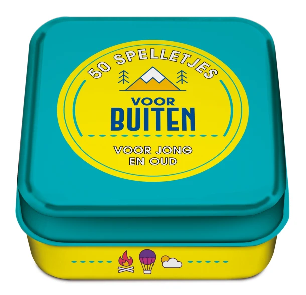50 spelletjes voor buiten – ImageBooks Factory – boek cover