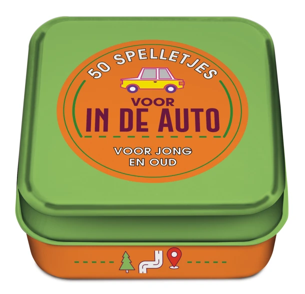 50 spelletjes voor in de auto – ImageBooks Factory – boek cover