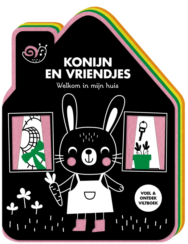 Konijn en vriendjes – boek cover