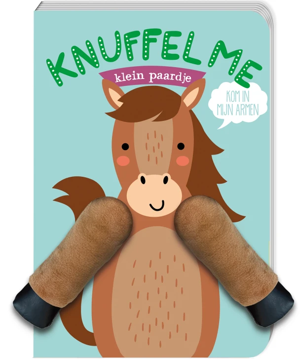 Knuffel me - Klein paardje – ImageBooks Factory – boek cover