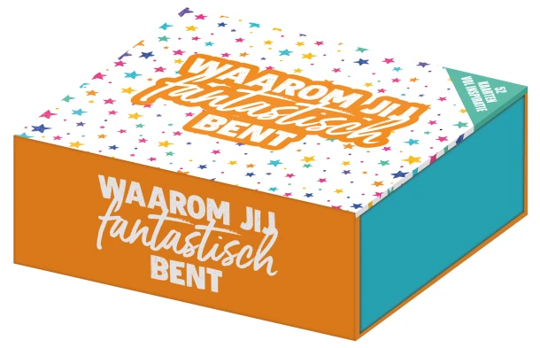 Doosje vol geluk - Waarom jij fantastisch bent – ImageBooks Factory – boek cover