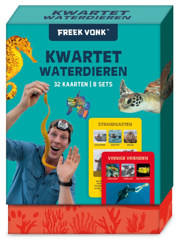 Kwartet waterdieren – ImageBooks Factory – boek cover