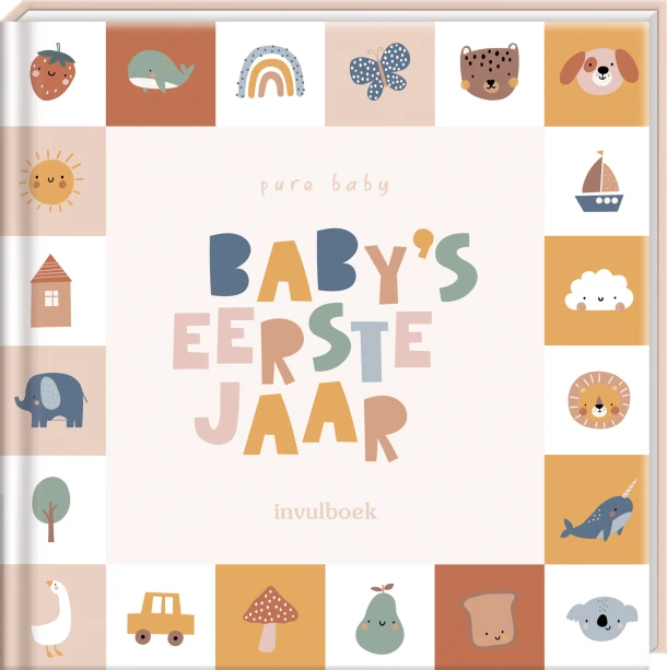 Baby's eerste jaar – ImageBooks Factory – boek cover