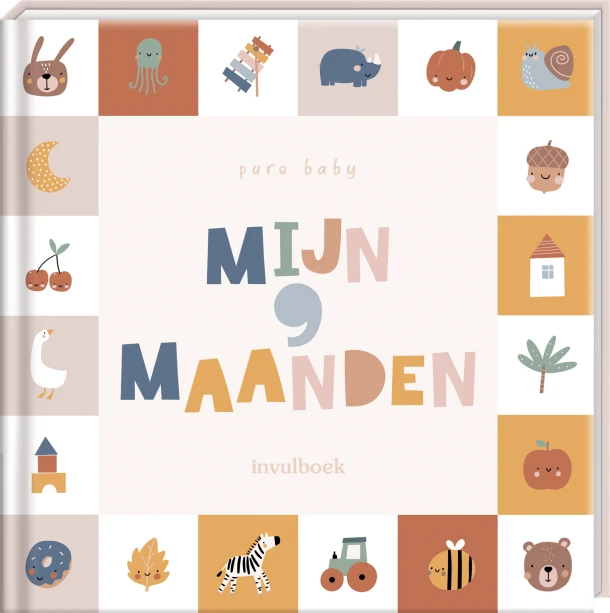 Mijn 9 maanden invulboek – ImageBooks Factory – boek cover
