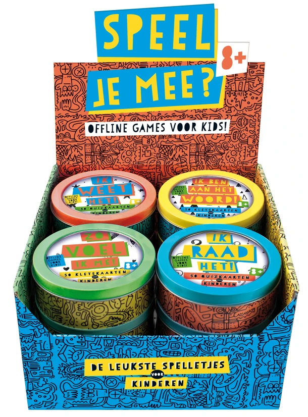 Display Offline games voor kids 4 x 3 ex. – ImageBooks Factory – boek cover