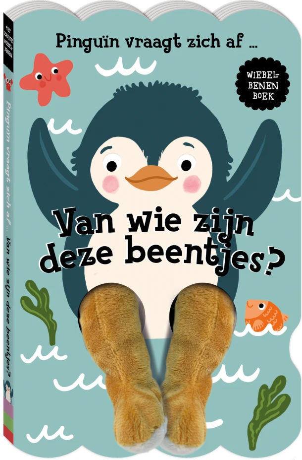 Van wie zijn deze beentje - Pinguïn vraagt zich af¿ – ImageBooks Factory – boek cover