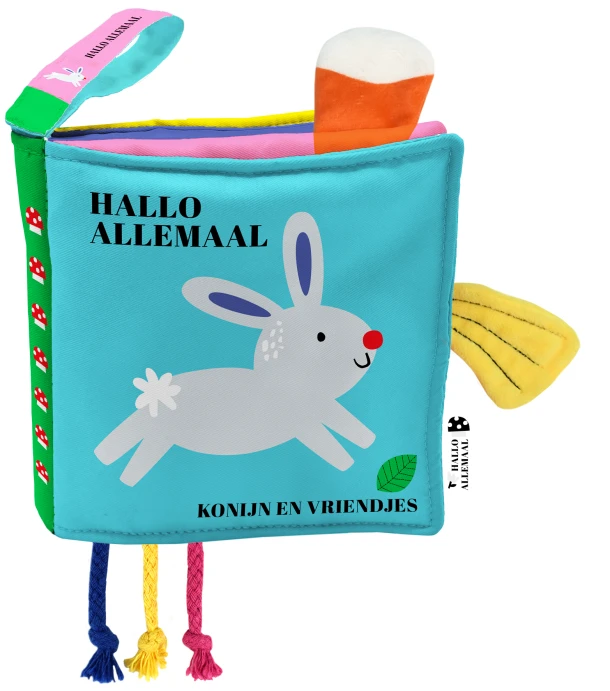 Hallo allemaal - Konijn en vriendjes – ImageBooks Factory – boek cover