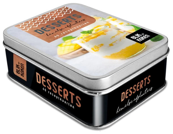 Blik op Koken - Desserts – ImageBooks Factory – boek cover