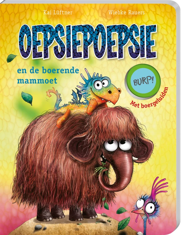 Oepsiepoepsie en de boerende mammoet – Coppenrath – boek cover