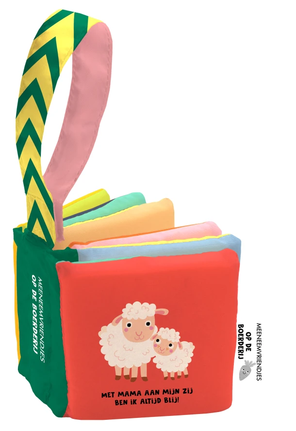 Meeneemvriendjes - Op de boerderij – ImageBooks Factory BV – boek cover