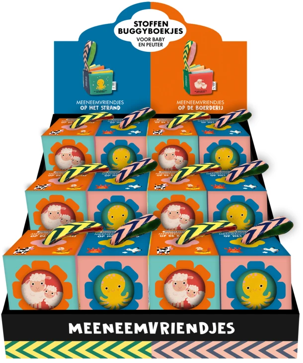 Display Meeneemvriendjes 2 x 6 ex. – ImageBooks Factory BV – boek cover