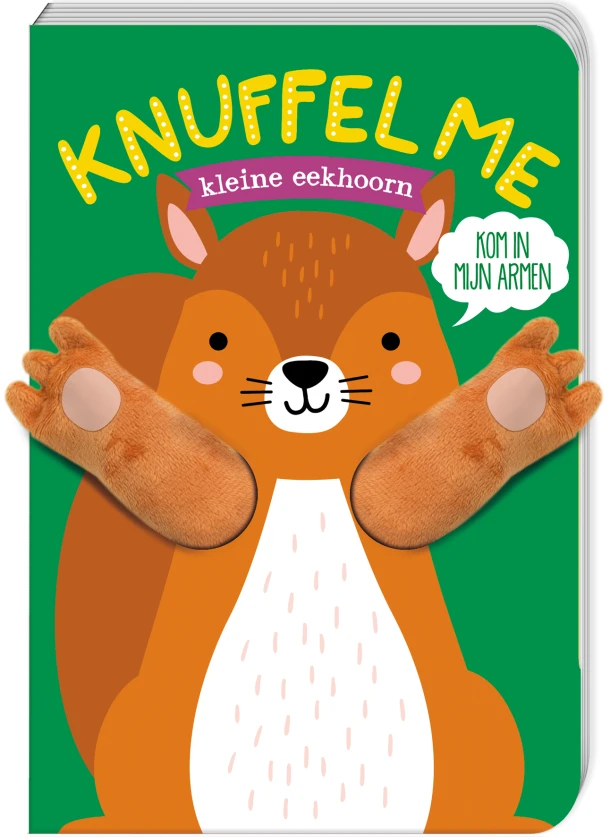 Knuffel me - Kleine eekhoorn – ImageBooks Factory – boek cover