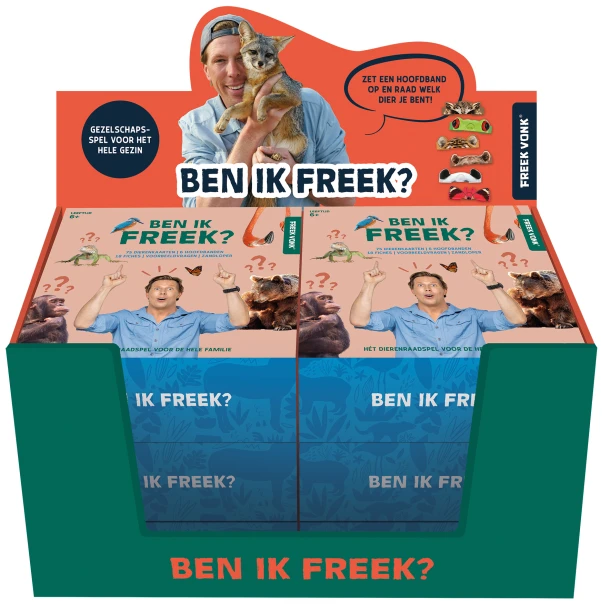 Display Freek Vonk - Ben ik Freek? 1 x 6 ex. – ImageBooks Factory – boek cover
