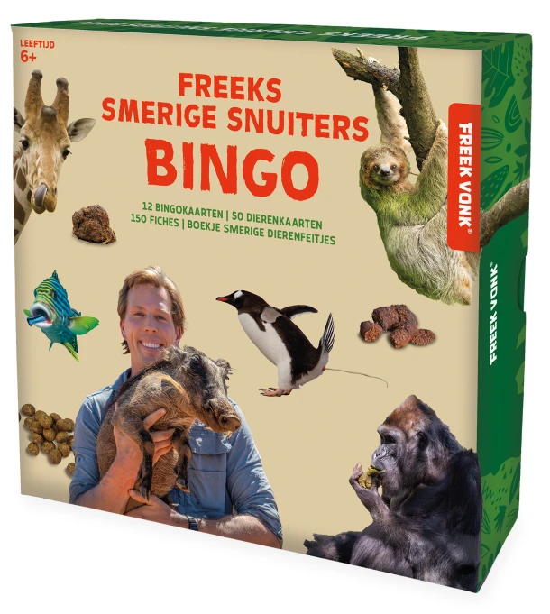 Freeks smerige snuiters bingo – ImageBooks Factory – boek cover